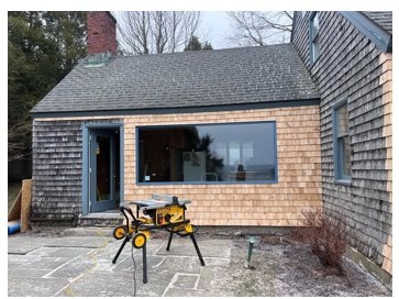 Cottage exterior windows